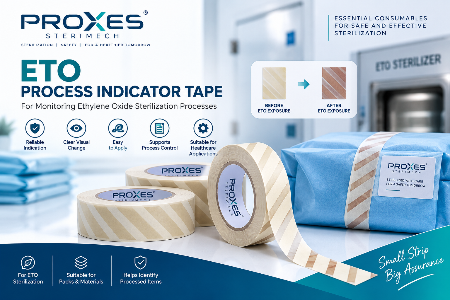ETO Process Indicator Tape