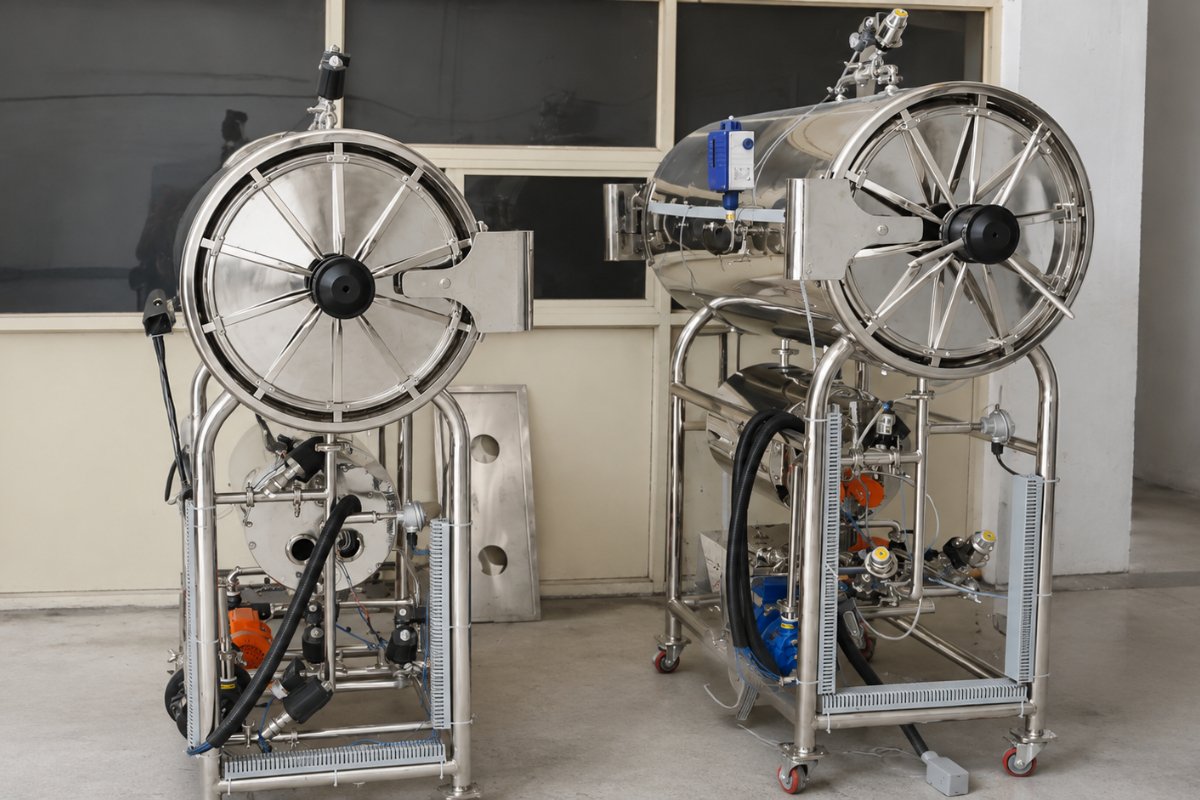 Cylindrical Autoclave Sterilizer